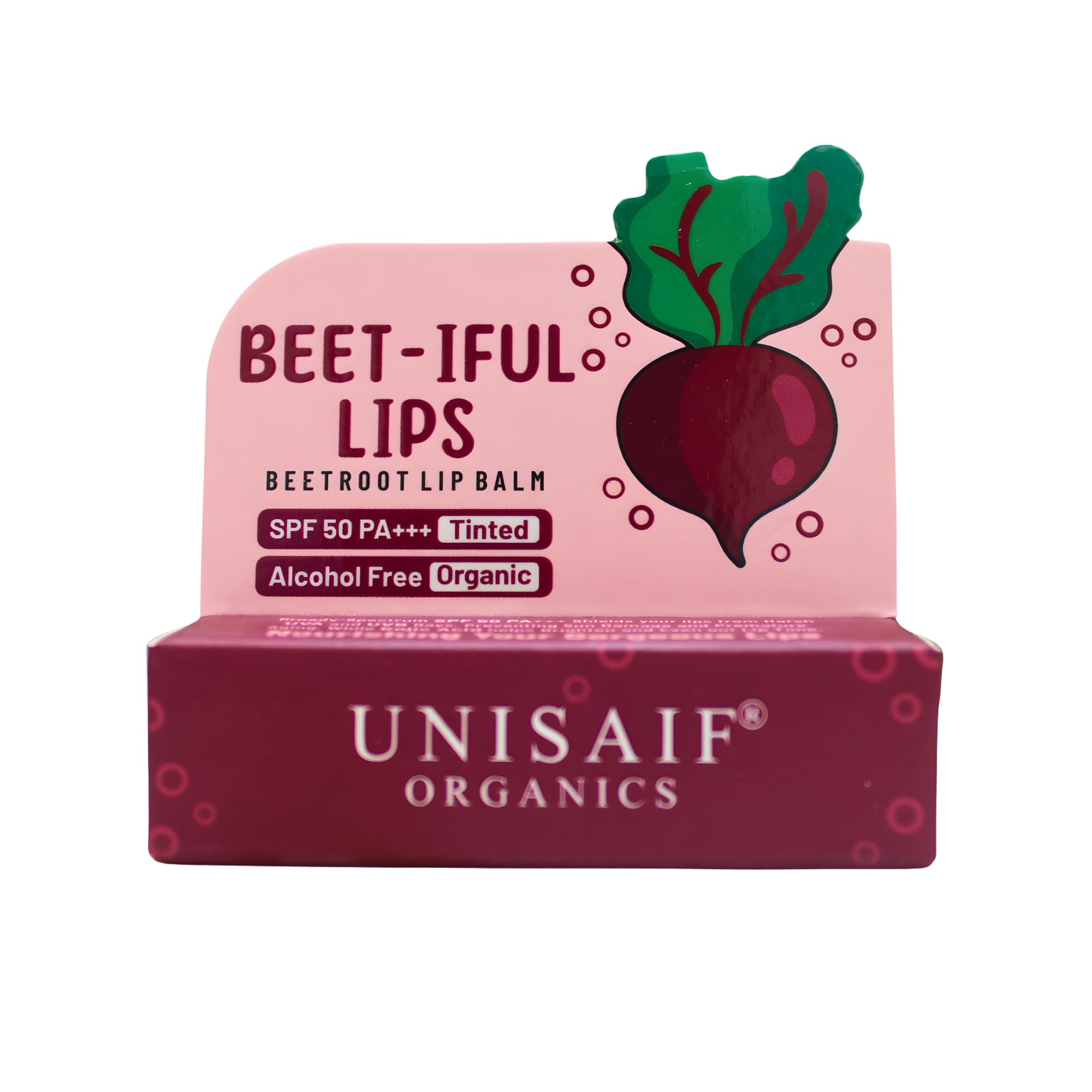 Unisaif Beetroot Organic Lip Balm For Nourishing Your Gorgeous Lips, 100% Natural Lip Balm |Mineral Oil Free| (8 g).-image-12