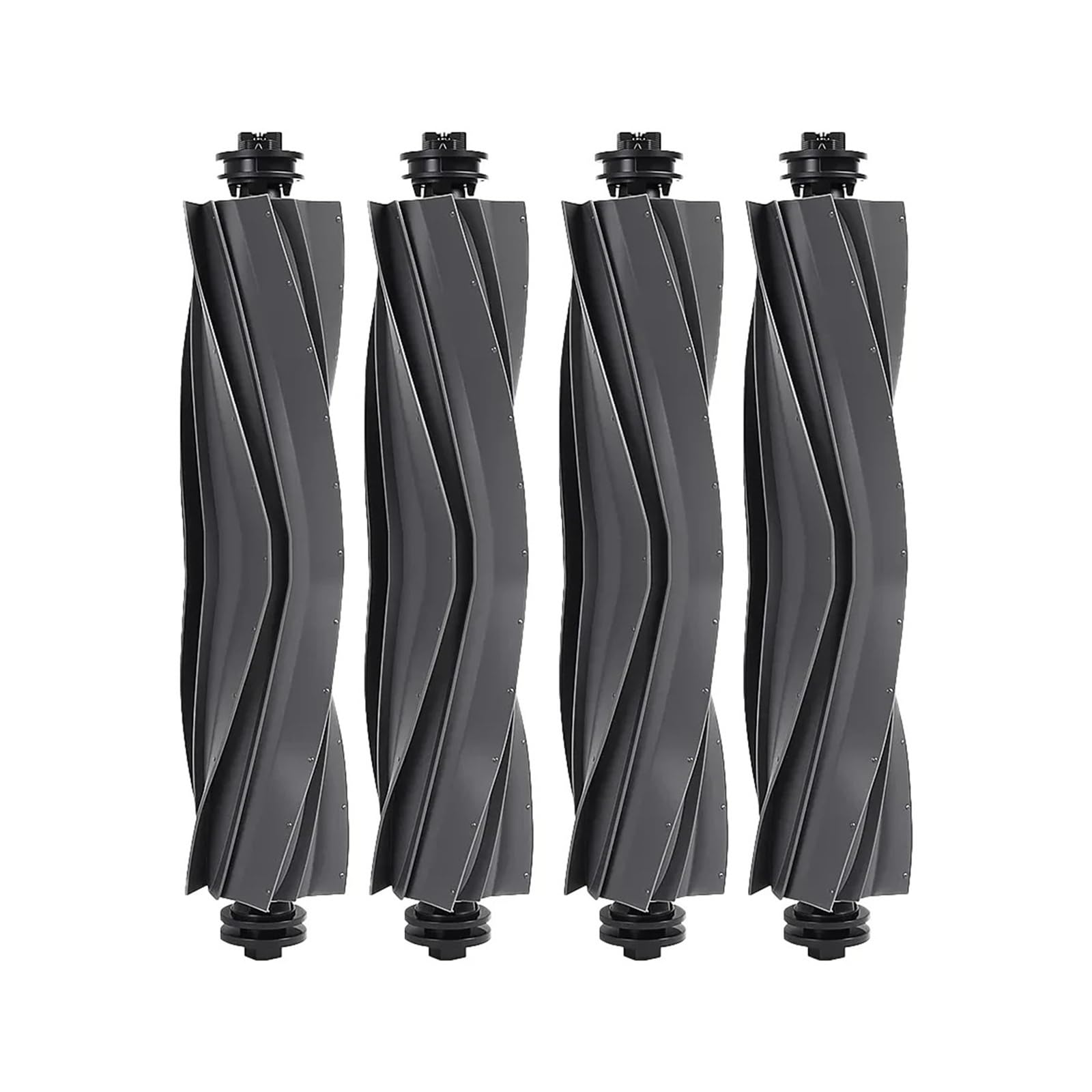 HRXEXSBAM Compatible For Xiaomi X20 Max D109GL, X20 Pro D102GL, S20 Plus B108GL, Omni M30 D102. Replacement Parts For Robot Vacuum Cleaner Roller Brush(4 pc brush B)