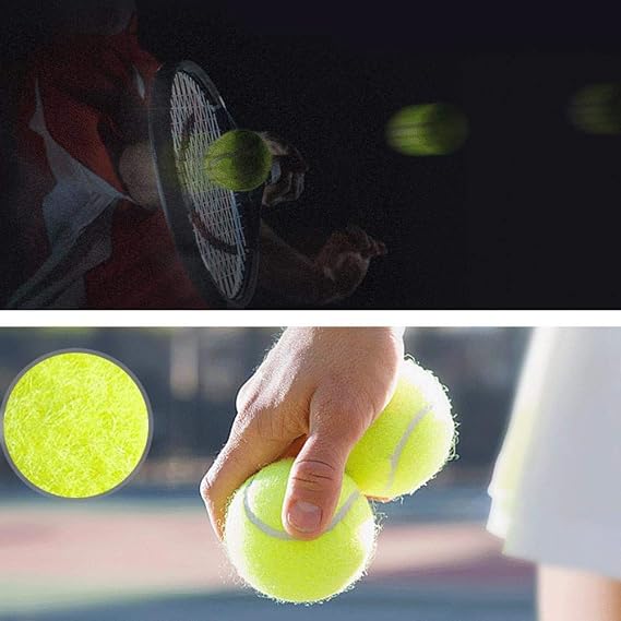 Professional Tennis Practice Balls, Durable High Elastic Tennis Balls, Advanced Training Balls Thickened Balls, for Tennis Club, School, Practice, Exercises, Training, Competition, Indoor