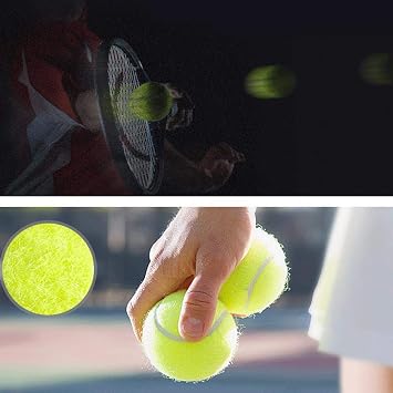 Professional Tennis Practice Balls, Durable High Elastic Tennis Balls, Advanced Training Balls Thickened Balls, for Tennis Club, School, Practice, Exercises, Training, Competition, Indoor