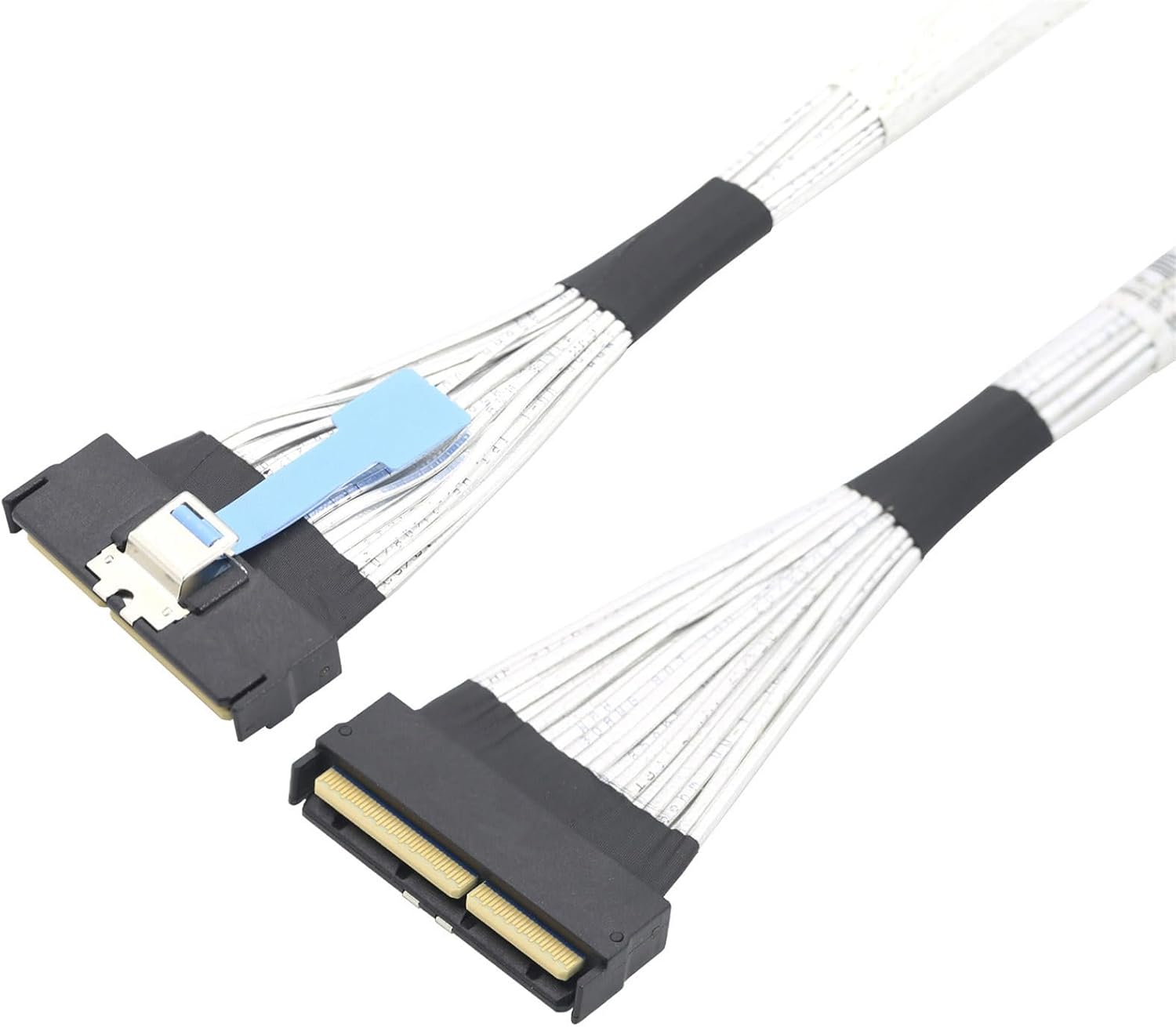 SASs MCIO5.0 124P 16X データ延長ケーブル、高性能サーバーシステム用安全サーバー接続ケーブル