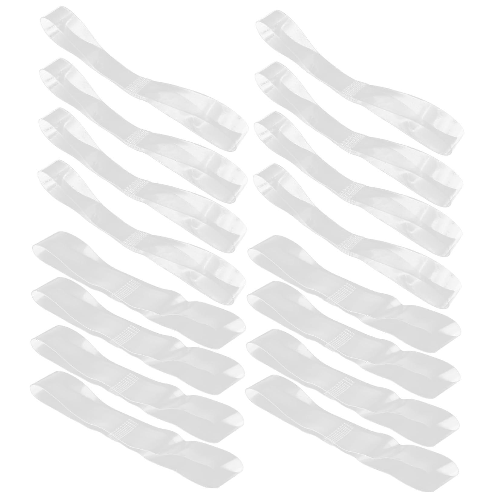SOIMISS 32paia Cinturini Antiscivolo Trasparenti Per Tacchi Cinghie Regolabili Tpu Per Donne Accessori Anti-allentamento Per Scarpe Senza Lacci Supporto Per Talloni e Comfort Duraturo