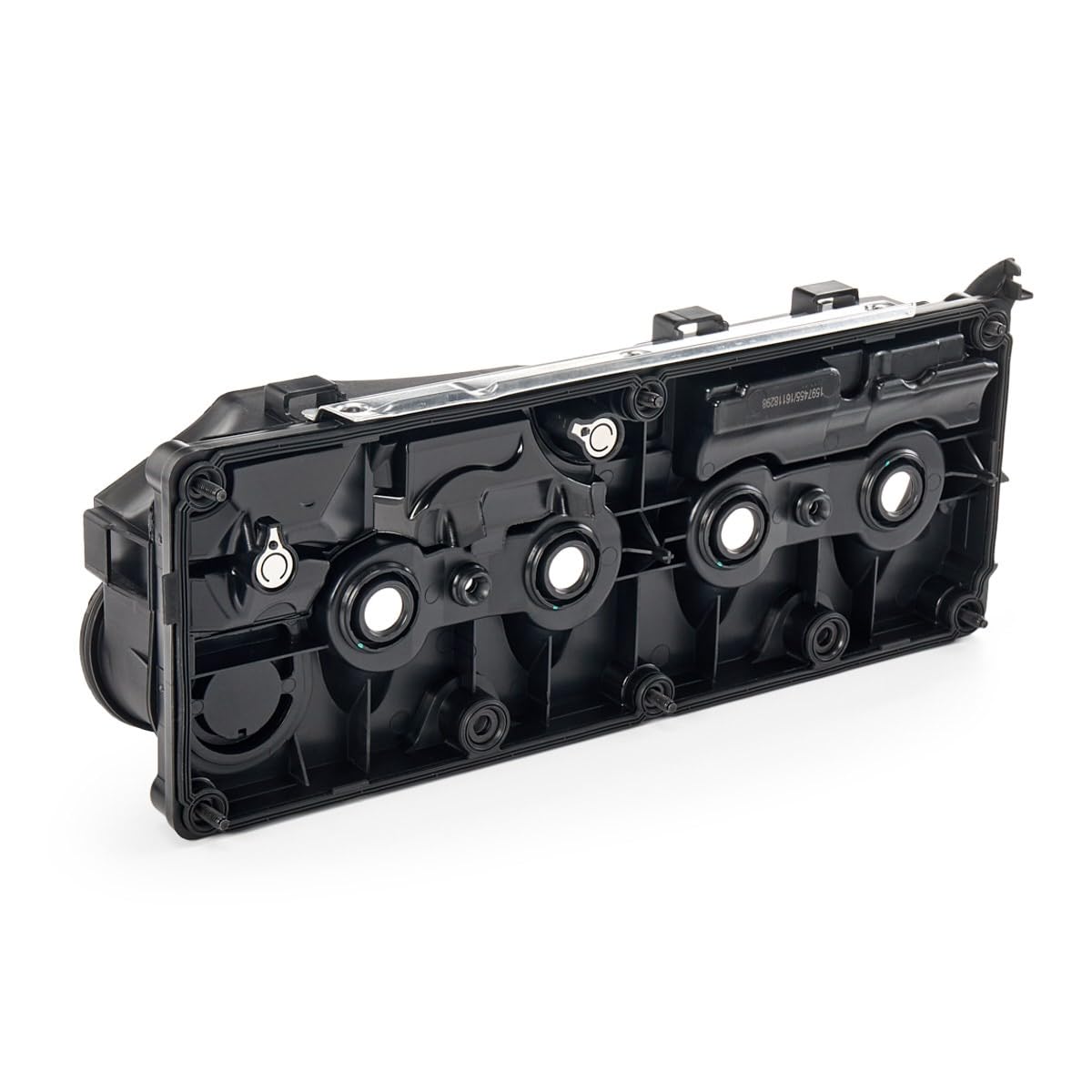 RIDEX 977C0018 Tapa de balancines con junta para la tapa de culata de cilindro con tapa Compatible con VW Polo V Hatchback 6R1, 6C1