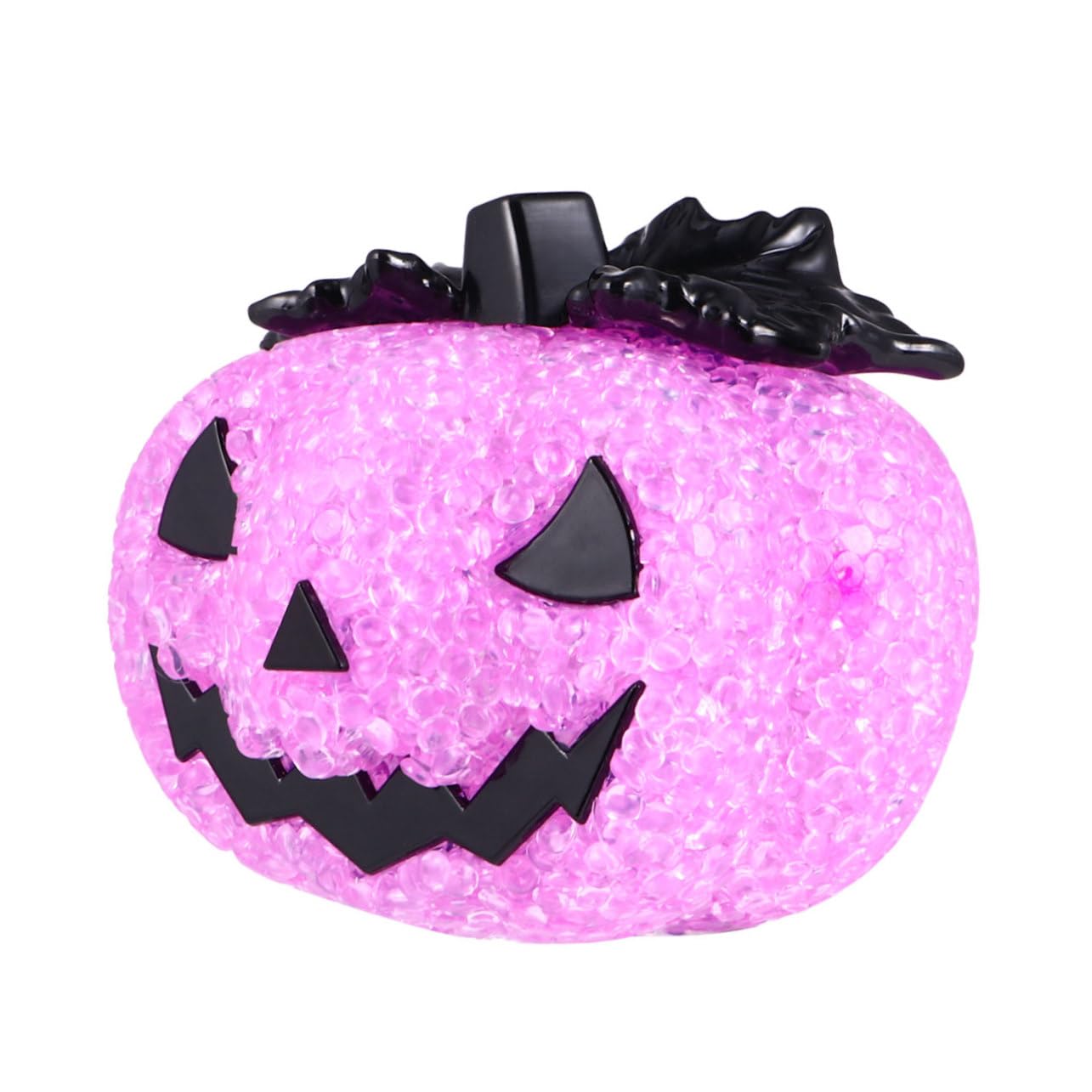NUOBESTY 1pc Colorful Pumpkin LED Light Decorative Night Lamp for Halloween Home and Garden Party Cute and Funny Design for Festive Atmosphere