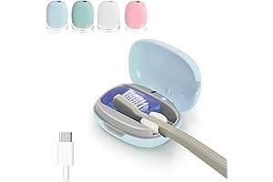UV Toothbrush Sanitizer Case: Safeguard Your Oral Hygiene with Ultraviolet Disinfection