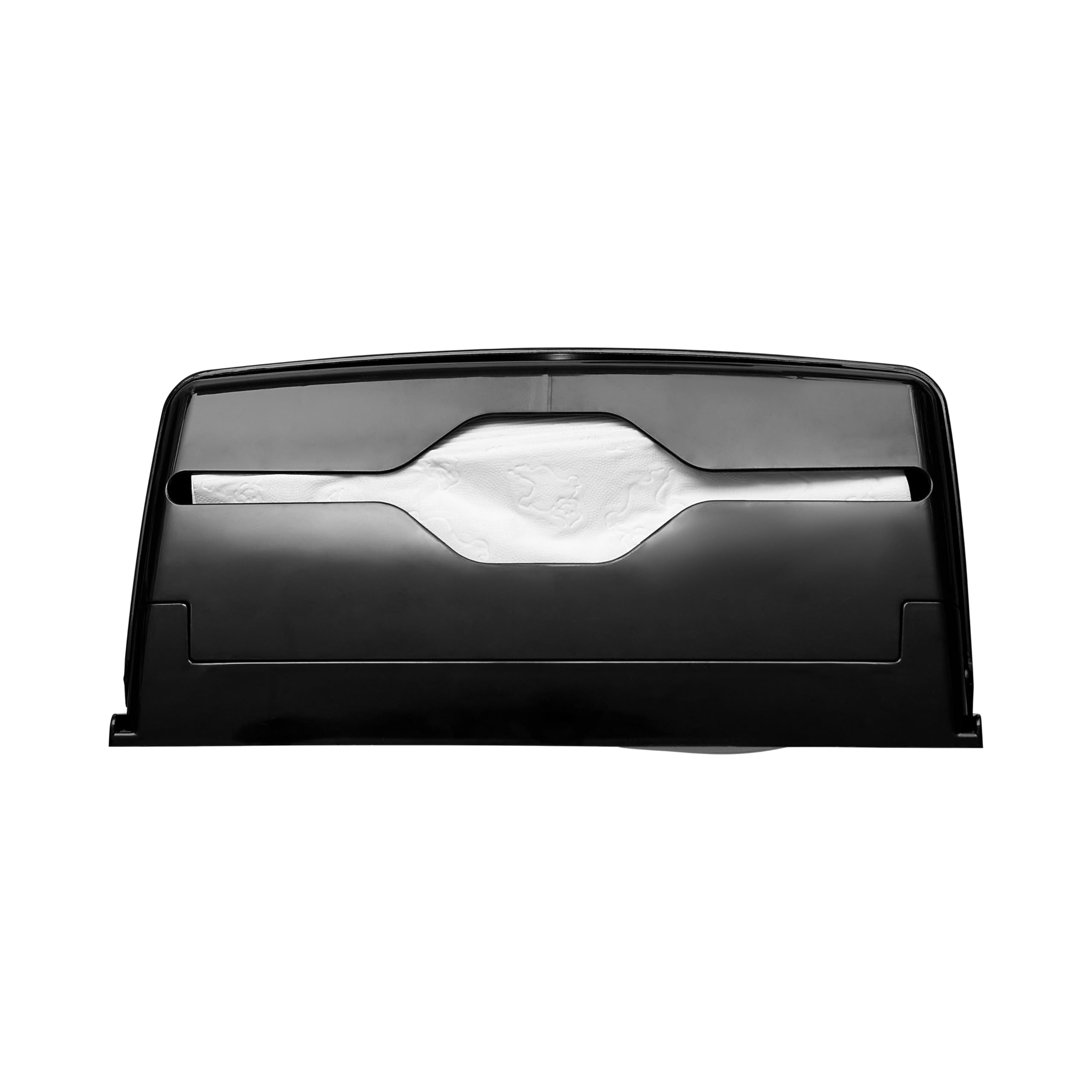 Jofel Dispensador de Papel de Manos ABS Negro hasta 600 Toallitas Zig-Zag