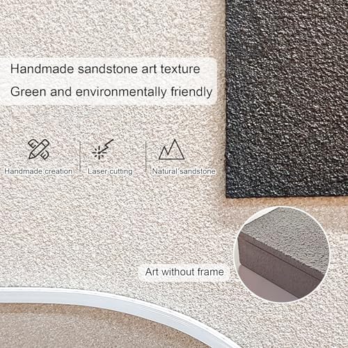 3D Wall Art Decor with Light, Foyer Entrance Sculpture, Decorative Painting with Vase & Faux Plant for Living Room, Bedroom, Modern Home Decor, Unique Wall Accent