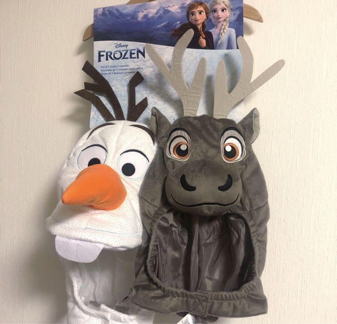 Amazon.co.jp: アナ雪 オラフとスヴェンのかぶりもの ファンキャップ 2 
