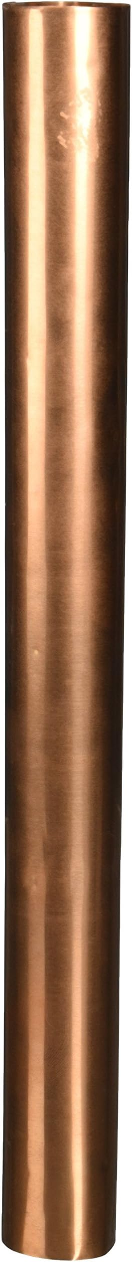 St Louis Crafts Copper Foil Roll, 12 in X 5 ft, 36 ga