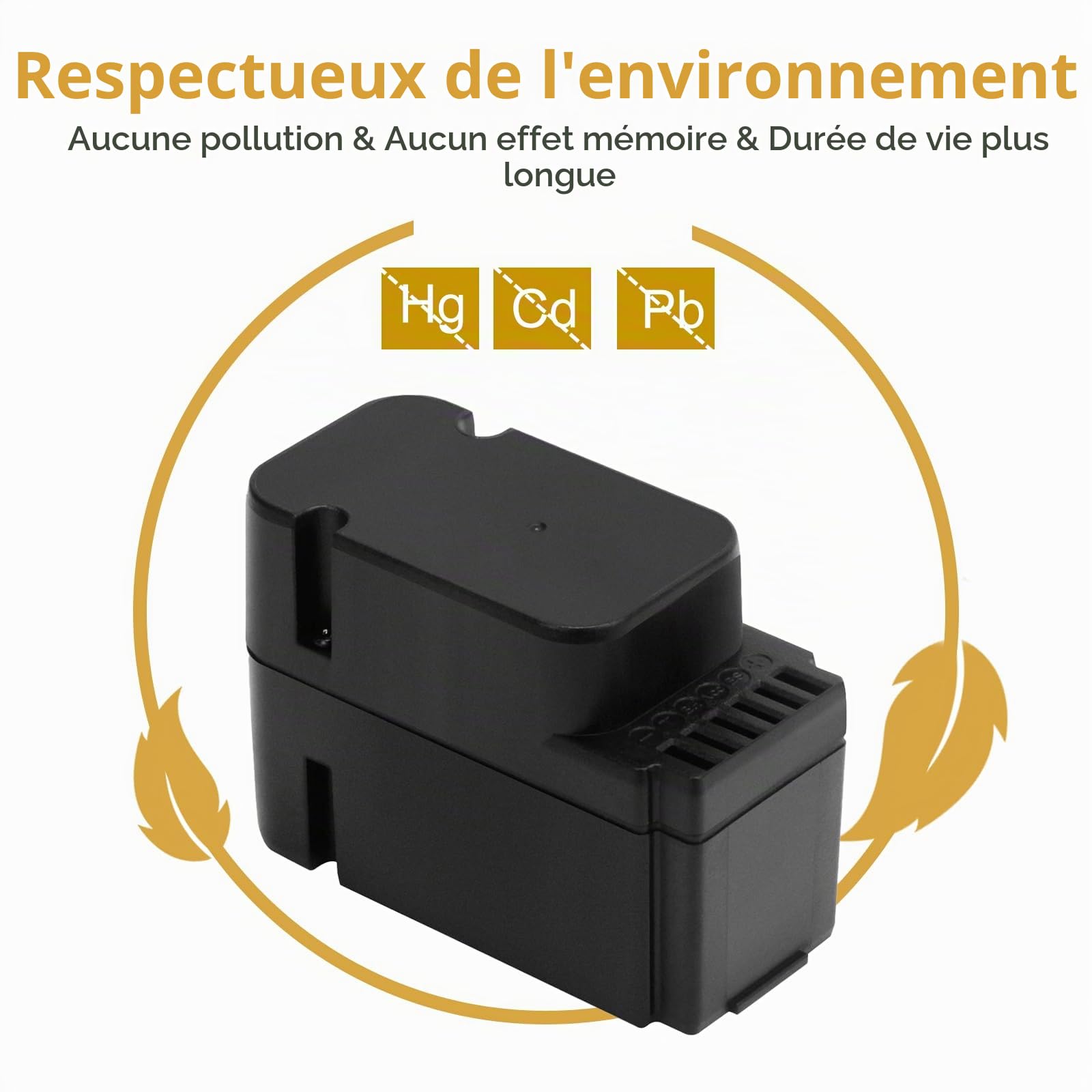 Joiry 28V 3000mAh Li-ION Batterie pour Landroid L1500i WG798E, M 500B WG755E, M WG794E, M WG794EDC Remplace WA3225, WA3565