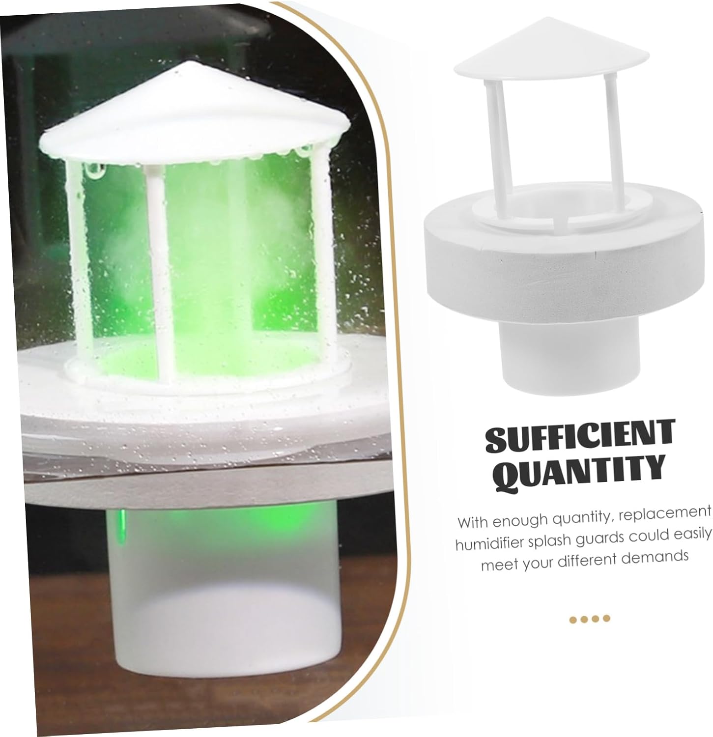 Portable Humidifier Splash Guard for Rockery and Fish Tank image 4
