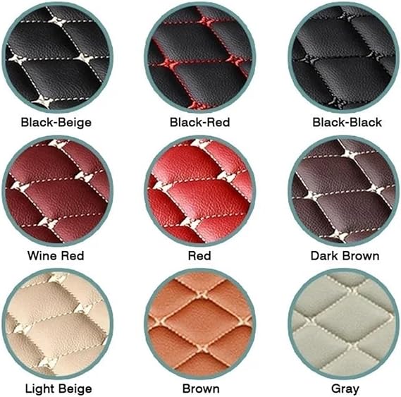 Full Coverage Mats For Mitsubishi For EK For X 2020 2021 2022 2023 2024 2025 2026 Car Floor Mats Mat Accessories Interior(Blue red)