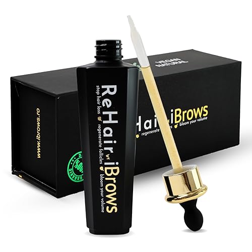 ReHair by iBrows - Suero de crecimiento del cabello - Suero de lujo para cabello dañado - Anti pérdida de cabello - Regulador de sebo -