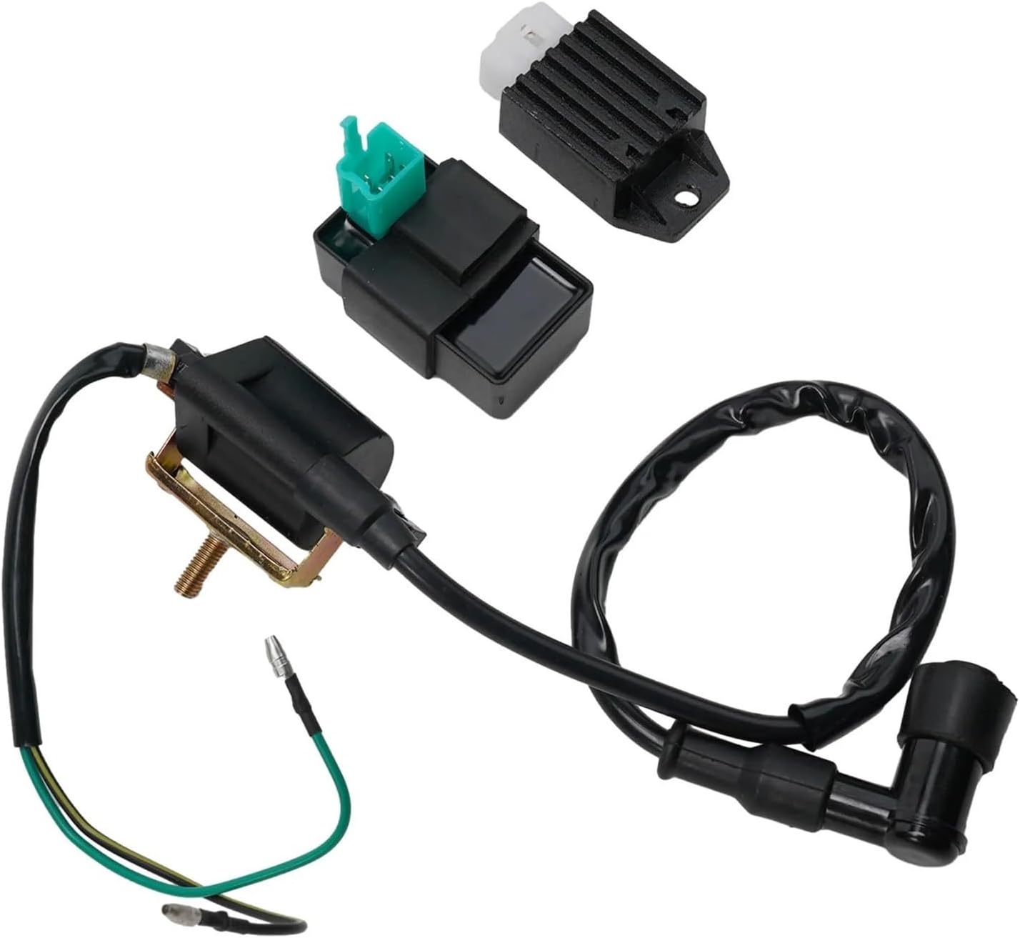 CDI ボックスモジュールユニット イグニッションコイル ブラック