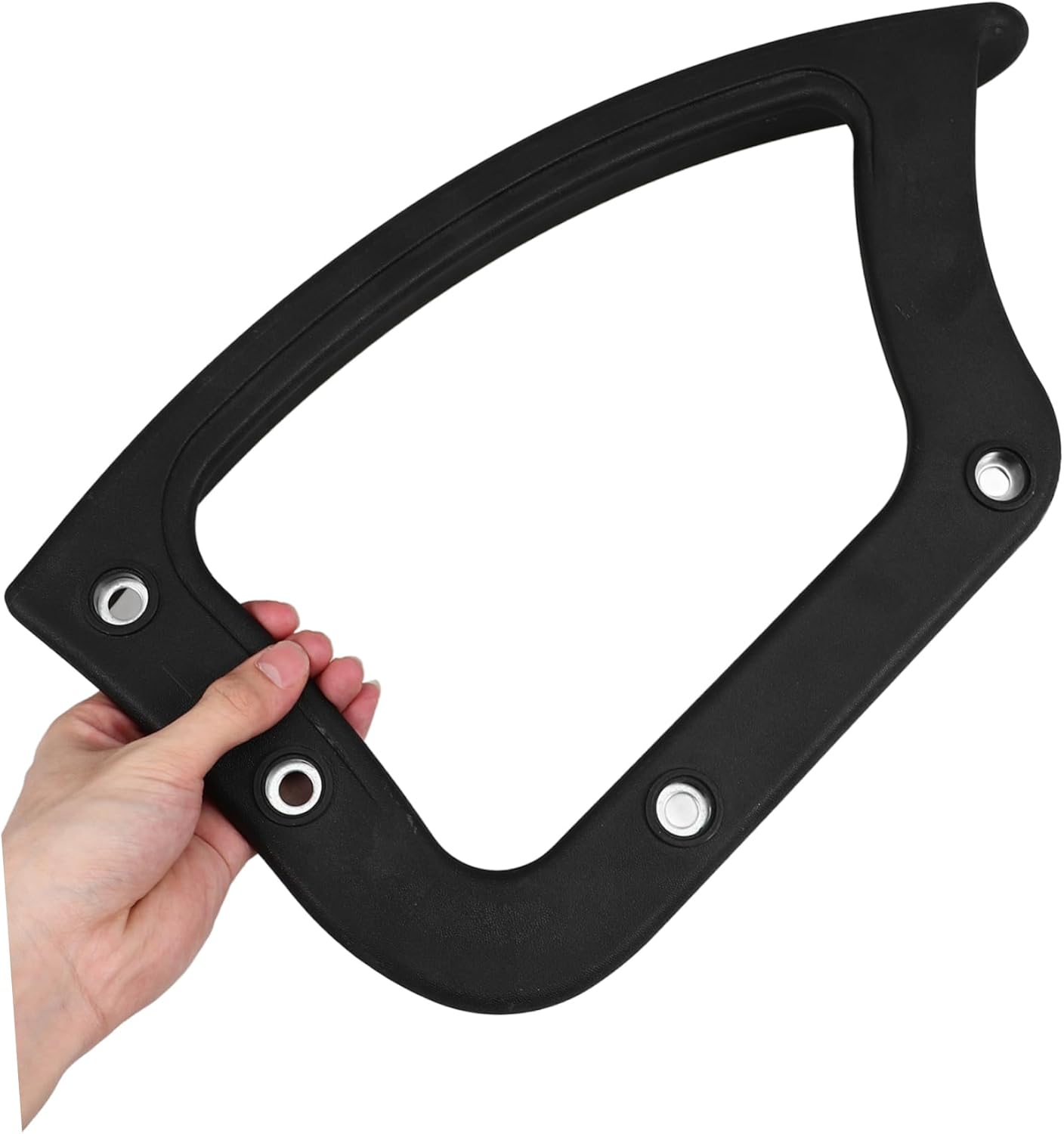 VILLCASE 1pair Sturdy Ergonomic Chair Armrests Replacement Parts for Office and Home Chairs Comfortable Support for Daily Use Easy Installation Black Plastic Design