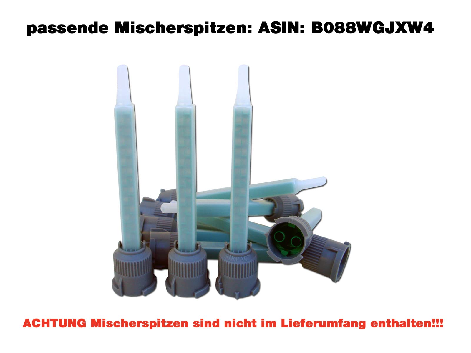STC 2K PUR Kunststoffkleber Starr 50 Ml Industriekleber Doppelkartusche