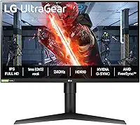 Monitor LG UltraGear 27GN750-27' IPS Full HD, 240Hz, 1ms (GtG), NVIDIA G-Sync, HDMI, USB 3.0 e Ajustes de Inclinação, Preto
