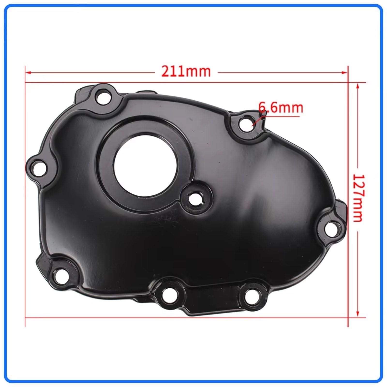 Compatible Con Para YZF-R6 2006-2016 Cubierta Del Motor De Motocicleta Cubierta Estator Del Motor Cubierta Lateral Cárter Carcasa Del Motor Del Estator Accesorios Tapa Alternador