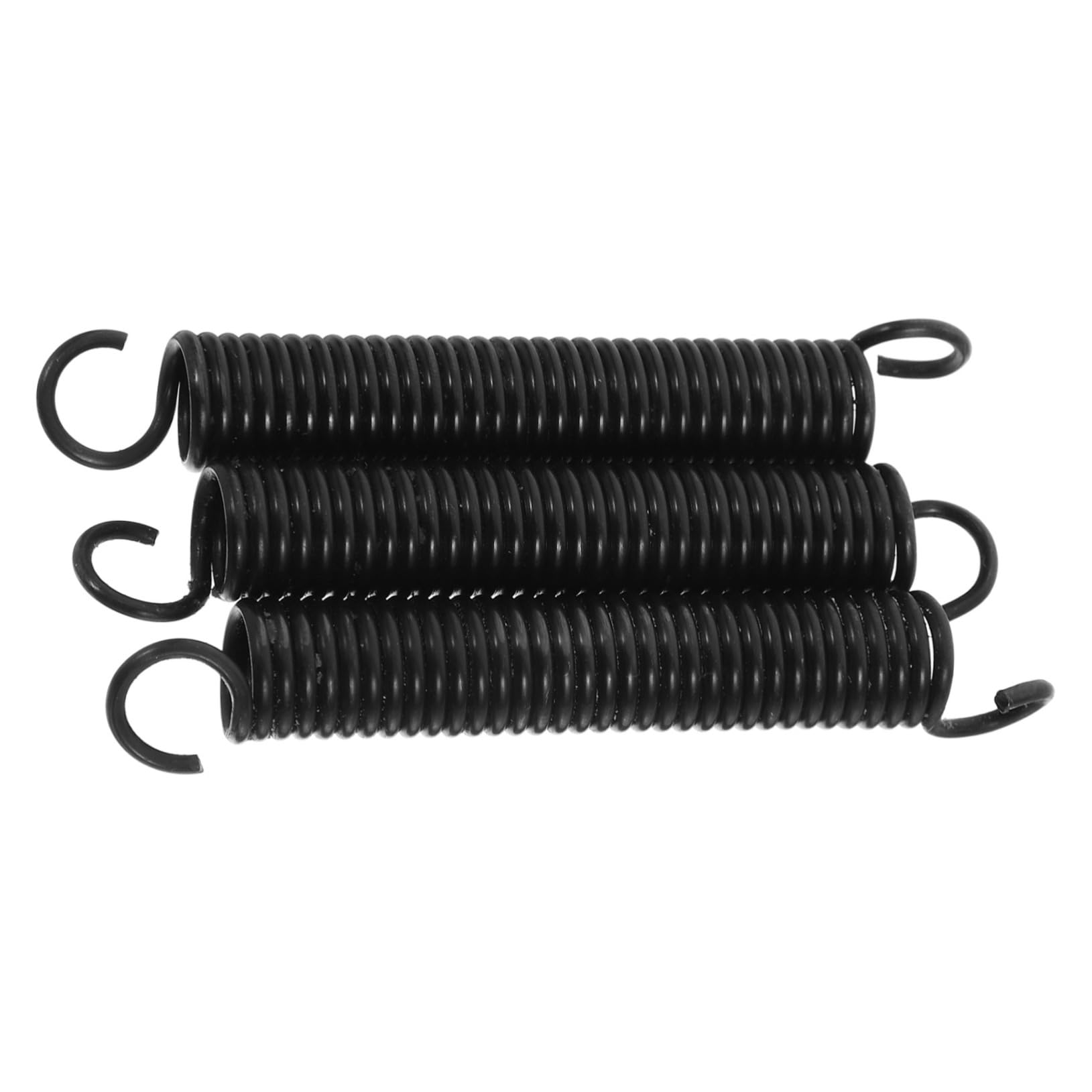 NAMOARLY 3pcs Small Tension Springs Stainless Steel Springs Replacement Replacement Spring Tensile Spring Black