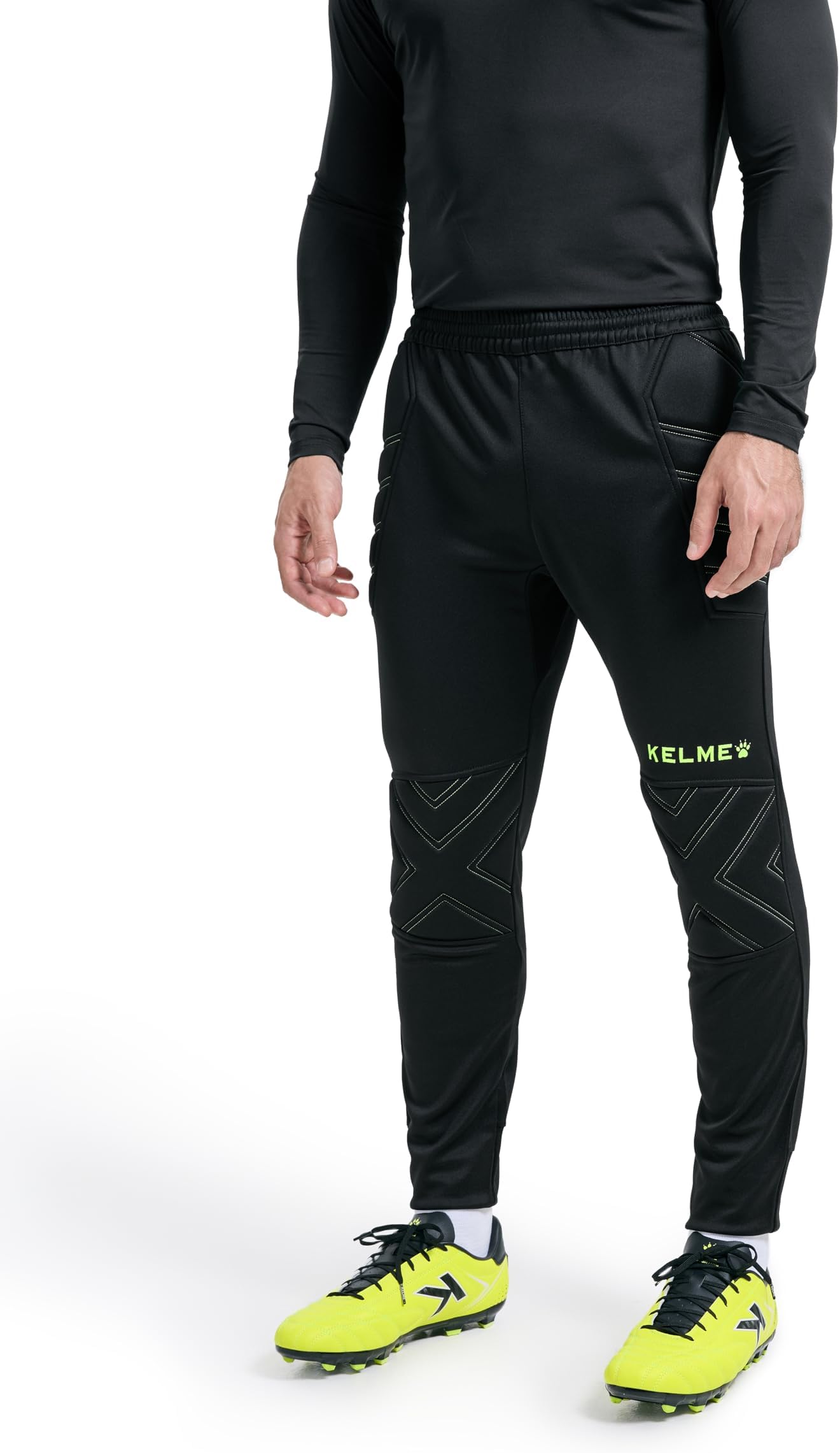 Men's Soccer Goalkeeper Padded Sport Pants Knee Protection