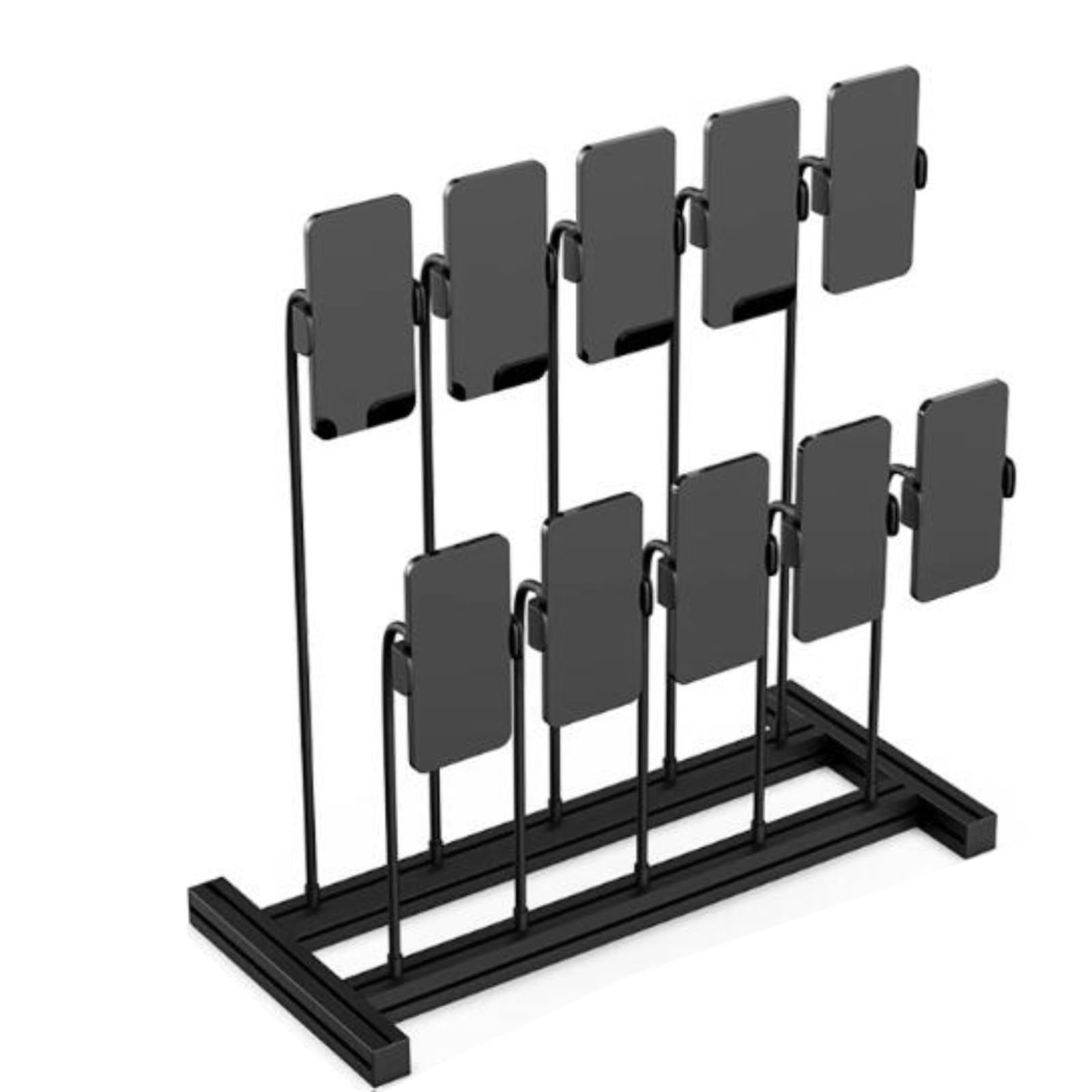 Support de téléphone rotatif à 360° réglable pour 10 appareils multi-téléphones