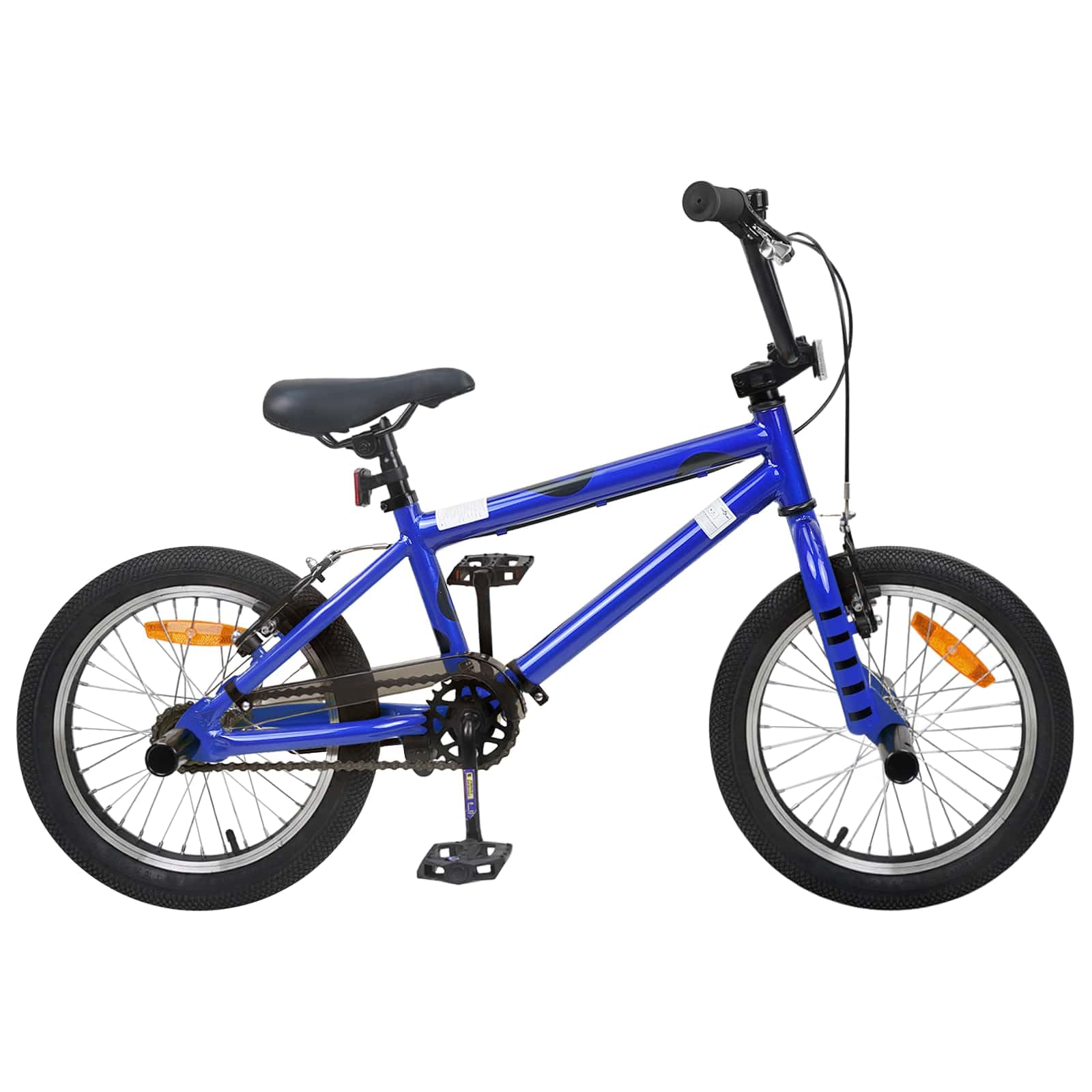 BMX rower dziecięcy 16 cali, rower dla dzieci 5-8 lat, ciemny