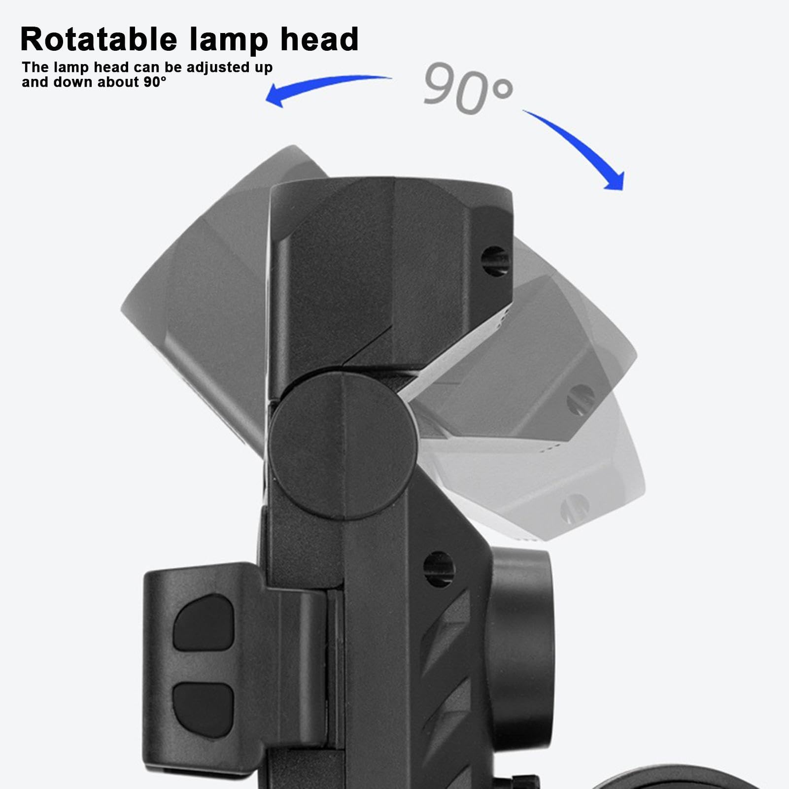 Luce anteriore per bici - Torcia a LED con Power Bank, set di luci per bicicletta 4 in 1 | Porta cellulare da bici impermeabile, clacson, luci anteriori e posteriori per ciclismo, ideale per uomini e