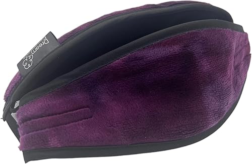 Miniatura 10 de Dream Essentials Utopia - Máscara de lujo para dormir, hecha a mano en los Estados Unidos, algodón transpirable, diadema ancha ajustable, hombres y