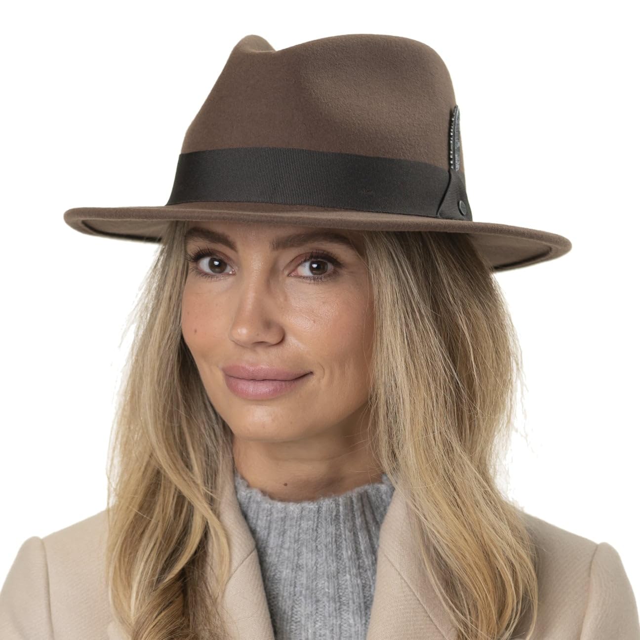 Stetson Vencaster Traveller Sombrero Fieltro de Lana Asahi Guard Unisex Todo el ano