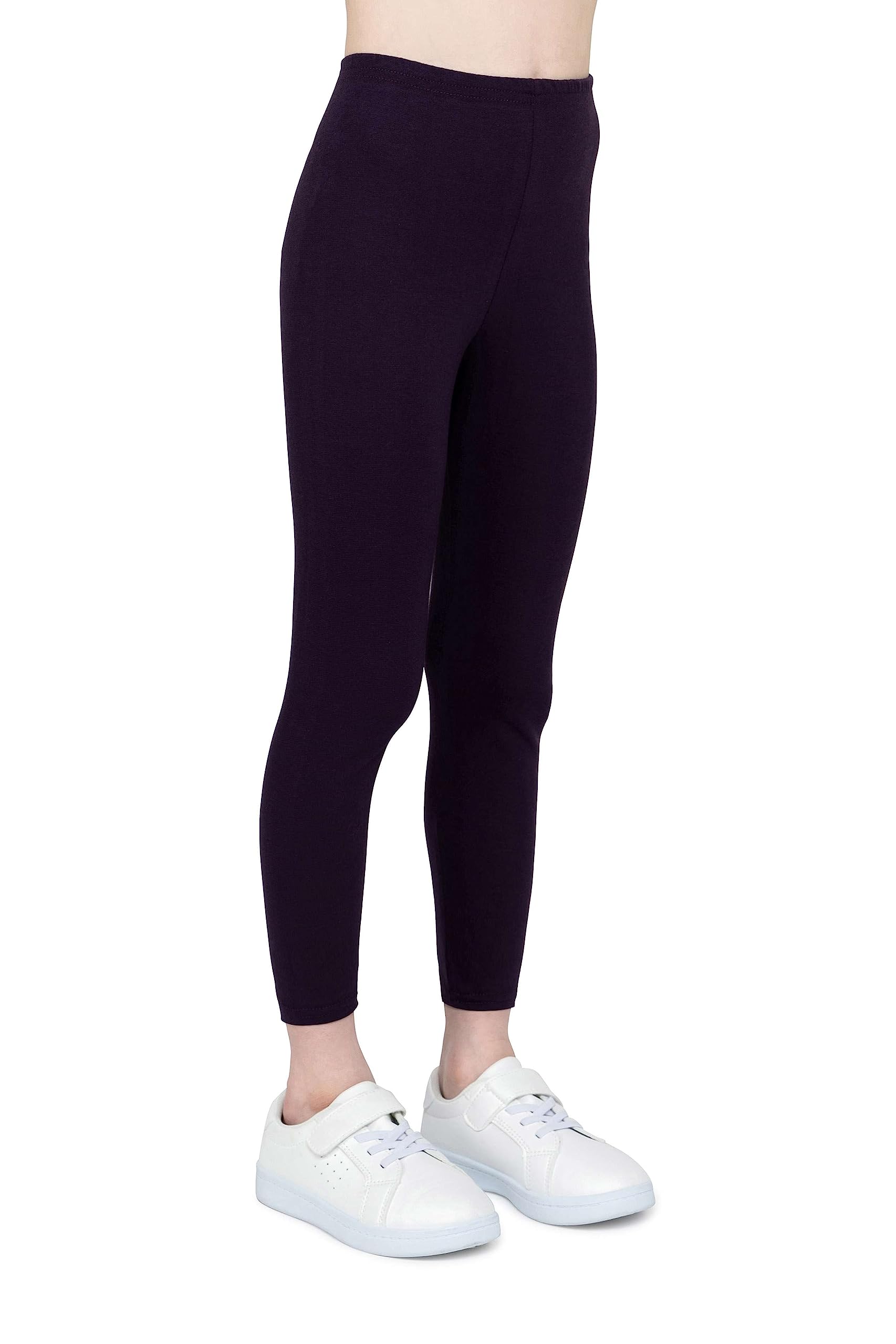 Leggings de algodón para niñas, Suaves y cómodos, para Entrenamiento Casual, Estilo Elegante, Ropa básica Zoe — view 19