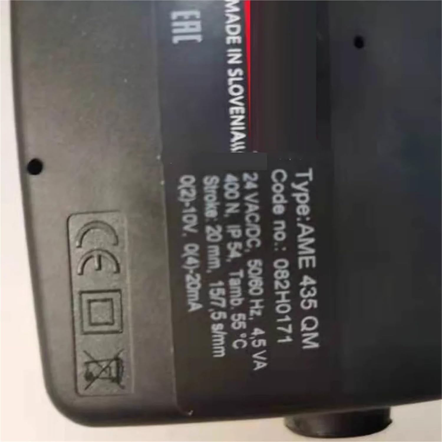 Electric actuator electric control valve AME435QM