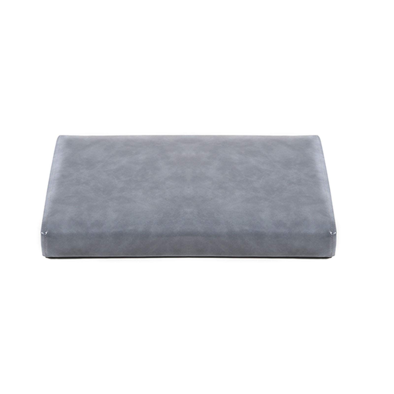 Coussin de banc en cuir PU imperméable pour éliminer l'inconfort des assises en bois massif