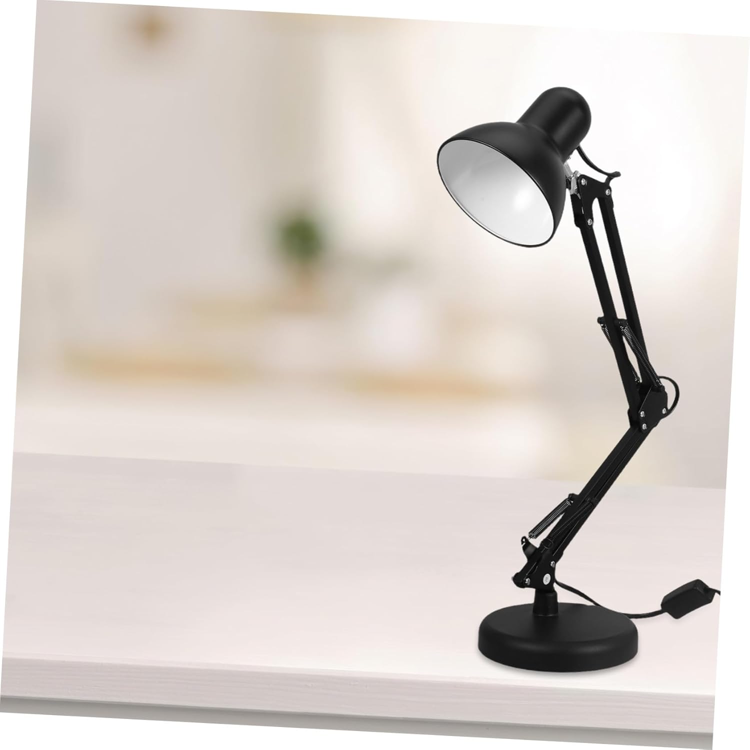 Uonlytech Foldable Desk Lamp for Students with Ergonomic Eye-Caring Light and Portable Table Lamp for Reading Writing Screen Use Compact Design for Office Home School Desks