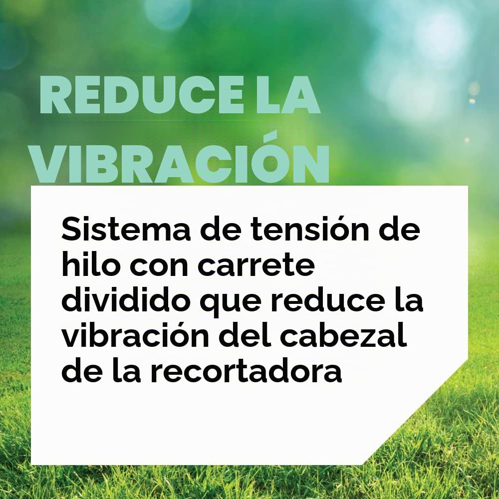 Oregon Cabezal de Desbrozadora 130 mm Tap & Go Sin Tornillos, Para Vegetación Densa, Compatible con Desbrozadoras de Eje Recto como Stihl, Bosch, Ryobi, Worx y Más
