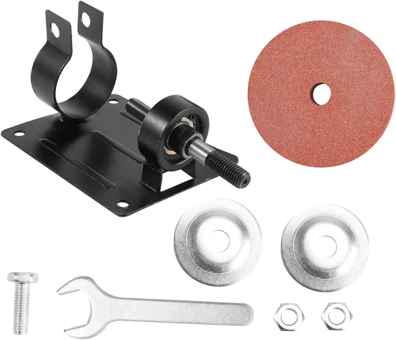 OSALADI 1set Electric Drill Base Grinding Machine Support Fixing Rack for Drill Bits Buffing Wheel