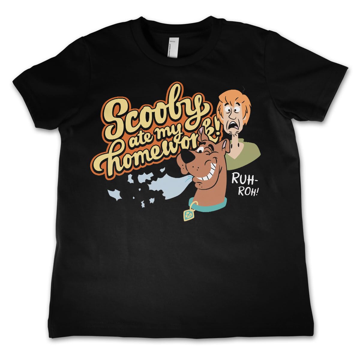 T-shirt Scooby-Doo enfant 3-12 ans vêtement manches courtes coton