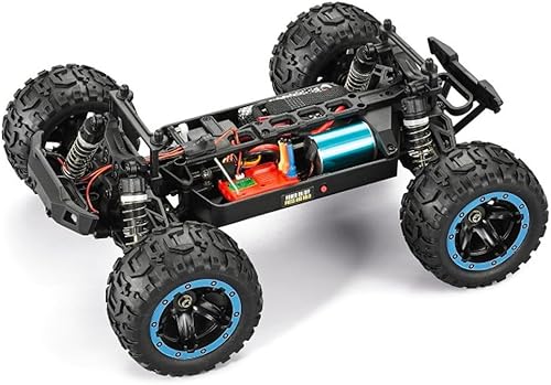 Miniatura 3 de Blackzon 540201 - Camión Monster sin escobillas Slyder MT Turbo 116 4WD, azul