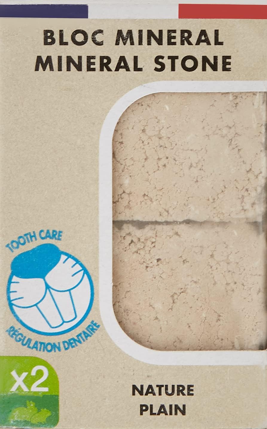 ZoluxRodents Bloc Plain Mineral Stone 200 g 2 Pack