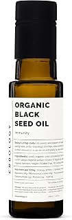 100% Organic Black Seed Oil 100ml - Nigella Sativa - Cold-Pressed - Over 1.5% Thymoquinone - Supports Digestive Health - Non-GMO - No Additives or Preservatives