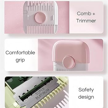 Trimpocket Haarschneidemaschine Kamm Kinder, Split  Produktbild-Vorschau 3