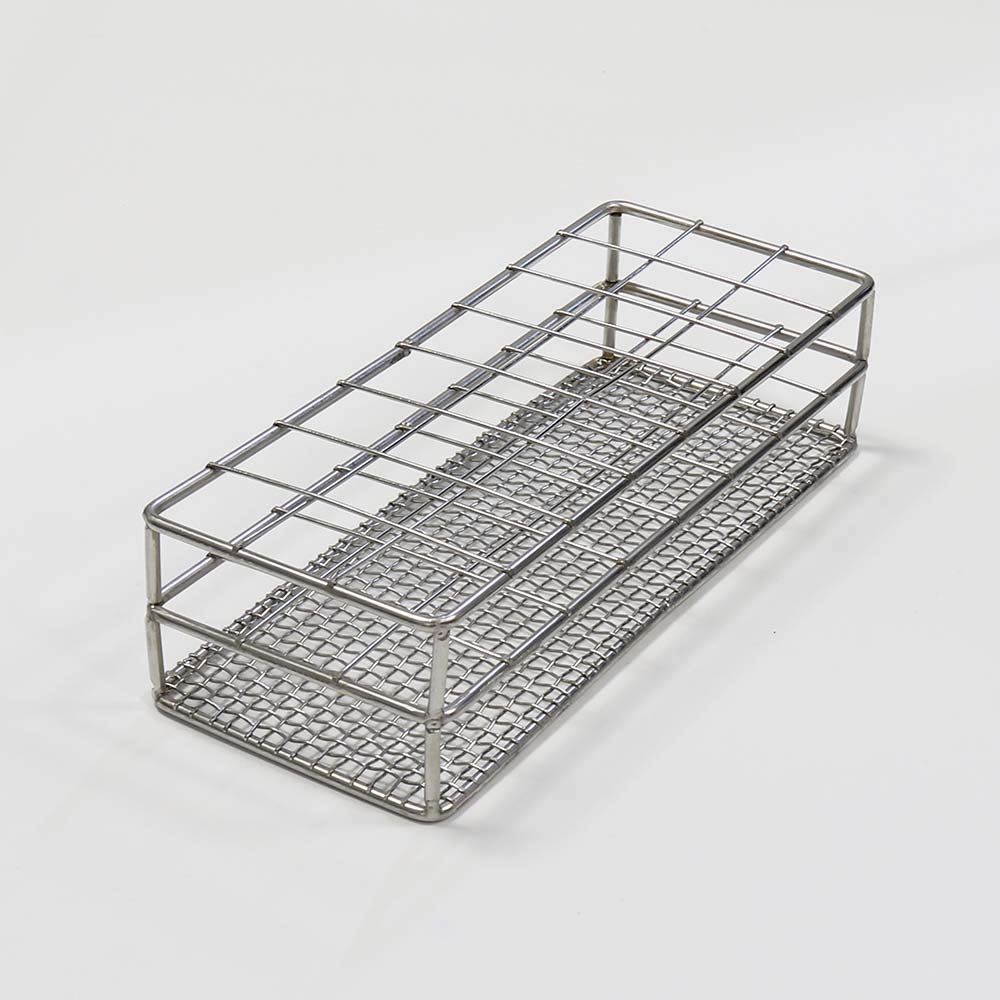 Soporte para tubos de ensayo de acero inoxidable y aluminio ULAB Scientific