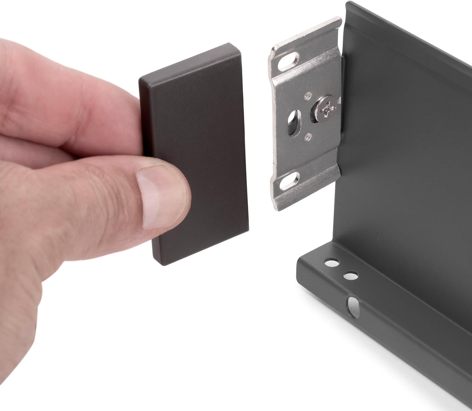 Drawer Set with Extra Thin Sides Height 88 mm Anthracite Grey Drawer Depth 400 mm Partial Extension with Soft-Close 3275235 for Kitchen Furniture