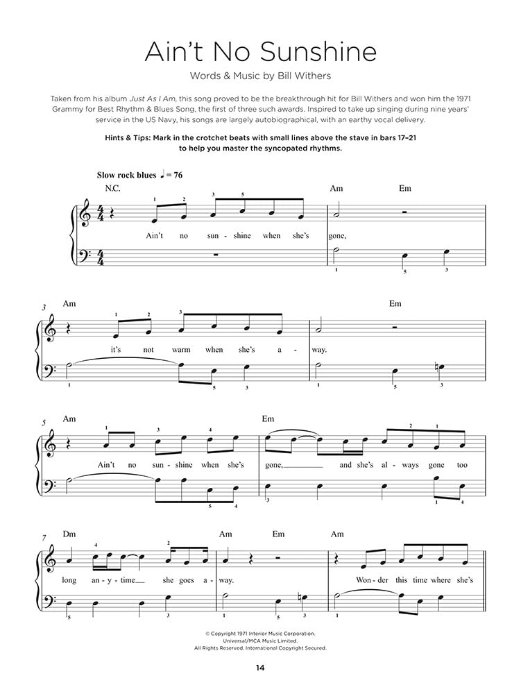 The Really Big Really Easy Piano Book
