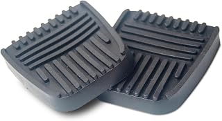 Sheisor Clutch Pedal Covers & Brake Pedal Pads for Toyota Tundra 2000-2006, Tacoma 1995-2001, RAV4, 4Runner, Camry - Manual Transmission Rubber Pads (2pcs)