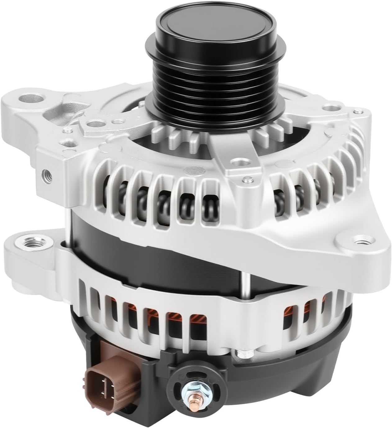 270600T040 Alternator for Scion xD 1.8L l4 2008-2014,for Toyota Corolla 1.8L l4 2009 2010 2011 2012 2013 High Output 100Amp Alternator 11385 11385N 11385R 270600T041 2706037040 2706037041 0986CR6103