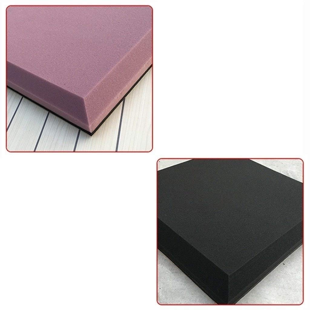 Pannelli acustici, Cotone insonorizzato Portatile, Adesivo Decorativo da Parete Decorativo per Cinema in Morbido Cotone fonoassorbente Dimensioni: 50 * 50 * 5 Cm Soundpr, Purple