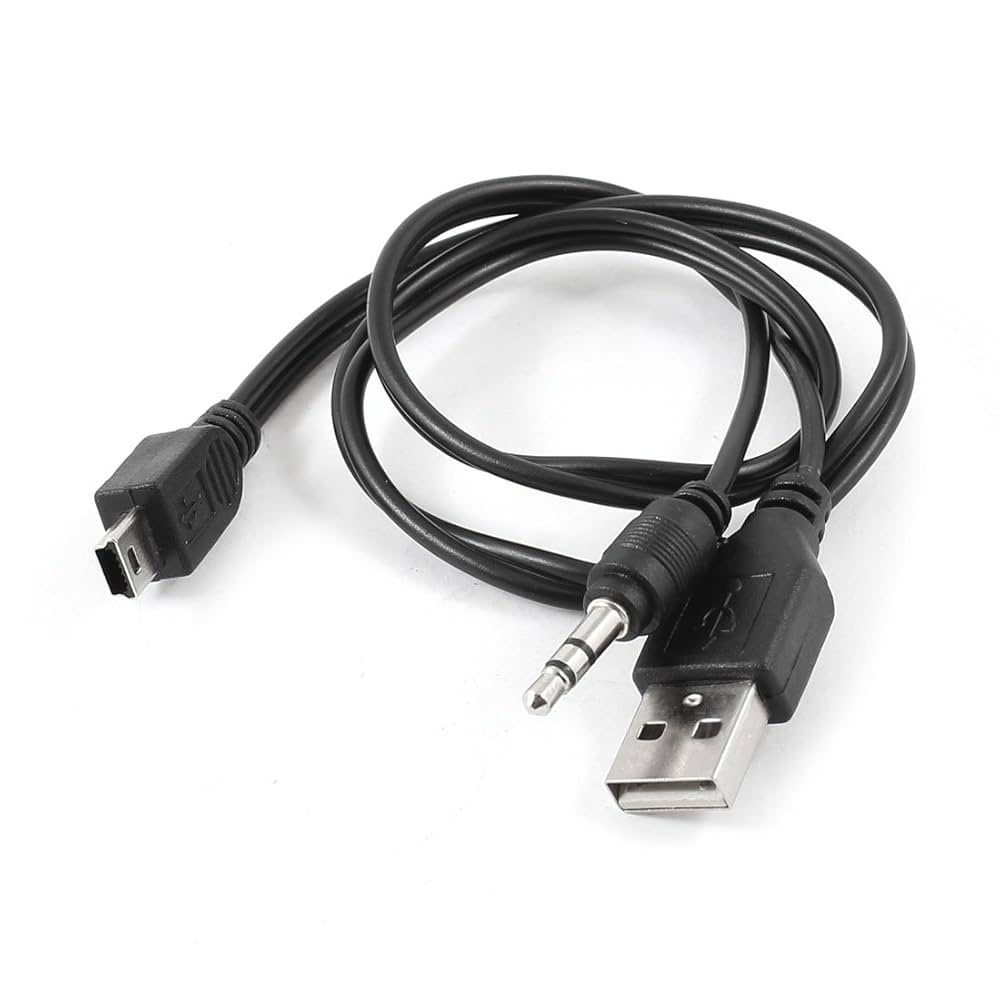 Amazon.co.jp: uxcell USBデータケーブル データ線 48cmミニ電話