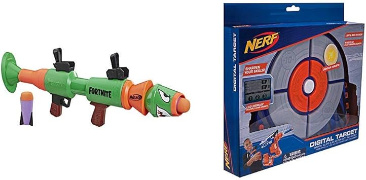 Nerf Fortnite RL Blaster Fires Foam 