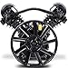Goplus 3HP 2 Piston V Style Twin Cylinder Air Compressor Head Pump (Black)