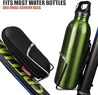 Vista 2 de Jaula para botella de agua para bicicleta, soporte para botella de agua ligero, de aleación para bicicleta, jaulas para botellas de agua de aluminio